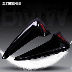 Car front fender for BMW F10 F11 F30 F32 F48 F15 F25 F02 car side air vent cover trim for BMW universal shark grilles no damage
