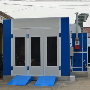 CE ISO approval inflatable spray booth/ car paint booth/ auto baking oven