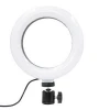 Cell Phone Camera Clip Camera 12 inch White Circle Flash Lamp With Phone Holder Photography Phone  Selfie led Ring Fill Light