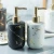 Import Ceramic Marble Liquid Soap Dispenser Bottle Fashion Beauty Hand Soap Dispenser Lotion Bottle Bathroom Accessories from China