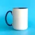 Import Ceramic Mug Stoneware Mug With Print With Blank inner color and handle color mugs For Home Restaurant 425 Ml 15oz Coffee Mug from China