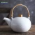 Import Ceramic Teapot Set In Solid Color Including 1 teapot and 4 tea cups from China