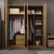 Import Cheap high quality simple wooden wardrobe bedroom furniture from China