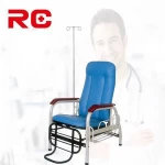 Cheap hospital blood chair medical patient transfusion chair, infusion chair with IV pole for sale