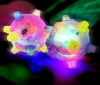Cheap led flash bouncing ball music beat dancing battery operating ball toy for children
