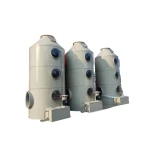 Cheap New Customized gas purification absorption spray tower/air scrubber for dust cleaning/dedusting Gas Disposal Machinery