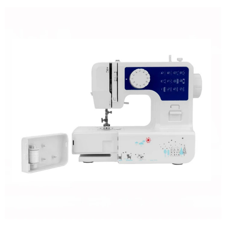 Cheap Portable High-Speed Flat-bed Direct-Drive Interlock Industrial Hand Sewing Machine Price