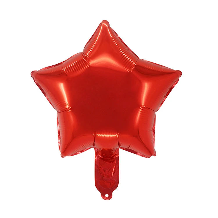 Cheap price high quality wholesale custom color party event decoration star helium foil balloon