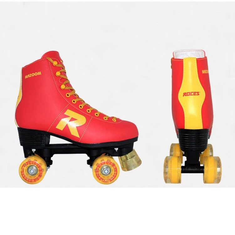 Cheap professional roller skates 4 wheels, quad roller skate with PVC wheels