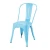 Import Cheap Used Outdoor Antique Industrial Vintage Chair Painting Bistro Metal Iron Furniture Dining Restaurant Chair from China