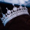 Cheerfeel wholesale handmade Fancy wedding hair accessories shining rhinestone bridal crowns tiaras