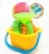 Import children beach toys sand mold and Square castle barrel from China
