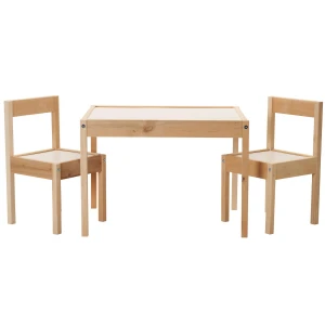 Children Furniture Wooden Table and Chair Set, Party Activity Study Desk