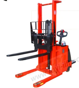 China factory Full Electric Reach Pallet Stacker With single mast