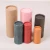 Import China factory perfume box makeup sponge holder round paper perfume holder tube supply with great price from China