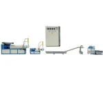 China factory PP PE price recycle plastic granules making machine foam plastic recycling granulator machinery