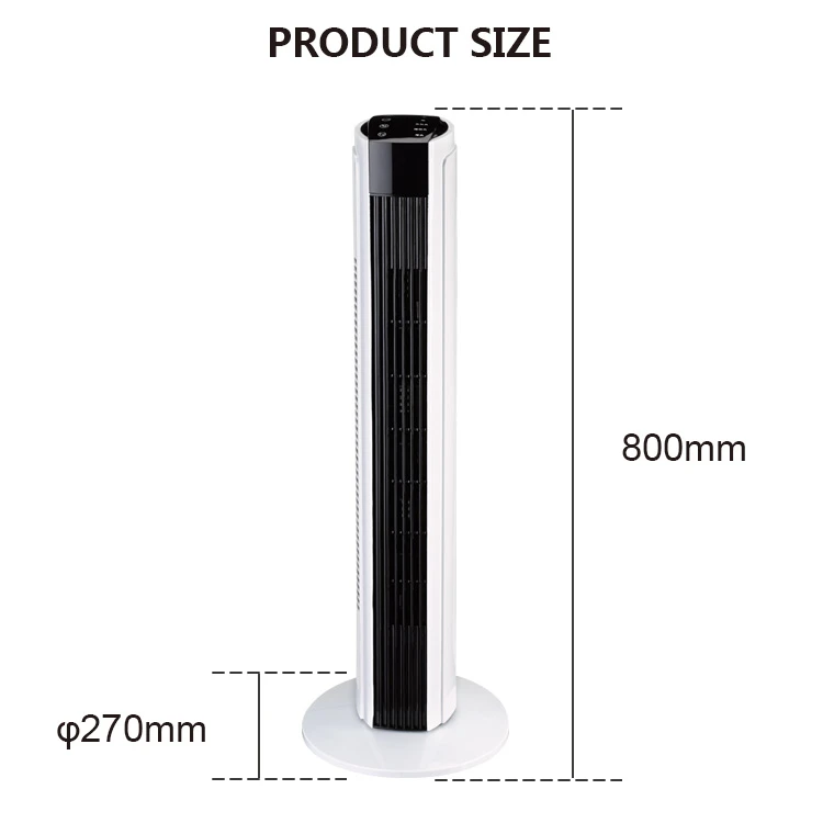 China Factory Price Electric Air Cooling Fan Ventilating Stand Cool Tower Fan Plastic Fan