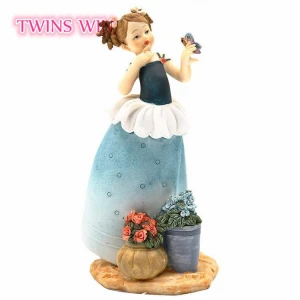 China factory production wholesale art minds crafts personalized ornaments Resin retro European resin crafts figurine