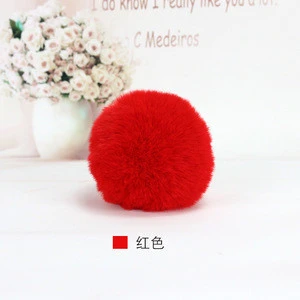 China factory Wholesale 6cm 7cm 8cm 9cm 10cm fake fur pom poms for hat