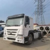 China heavy duty truck 380hp used SINOTRUK HOWO trailer head truck tractor truck