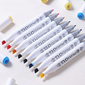 China High Quality Dual Tip Brush Tip Marker Pen