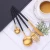Import China manufacturer Pink and gold stainless steel cutlery set with gift box from China