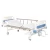 Import China Manufacturer Two cranks manual or electric hospital nursing bed medical three functions patient bed from China