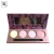 Import China supplier book shaped makeup case paper empty eyeshadow packaging pallet from China