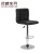 Import China Supplier Custom Covers Modern Vintage PU Leather Adjustable Swivel Metal Chrome Bar Stool High Chair for Heavy People from China