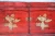Import Chinese Antique Hand Painting Furniture Wooden Lacquered Mongolia Cabinet from China