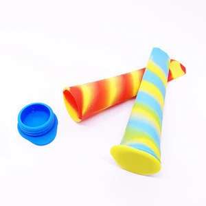 Chinese factory BPA free 100%  ice pop cup silicone ice cream molds