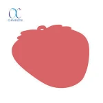 Chopping Block Food Grade Plastic Fruit Strawberry Shaped Chopping Board