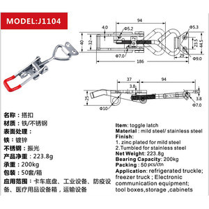 clamp for woodworking,Vertical type hold down handle toggle clamp