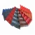 Import Claret ASA PVC Plastic Synthetic Resin Residential Roof Tiles/pvc roof tile/ UPVC sheet WITH ASA COATED from China