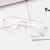 Classic Glasses Clear Lens Non Prescription Metal Frame Eyewear Men Women