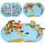 Classic Puzzle World Map Toy Children awareness national flags three-dimensional puzzle educational toys