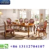 Classical dining table solid wood table dining room furniture
