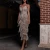 Import Classy Ladies Tassel Bandage Dress Evening Dress 2021 New Design from China