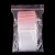 Import Clear Grip Self Press Seal Zip Lock Plastic Bags with Red Side from China