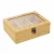 Import Clear Lid 6 section Bamboo Wooden Tea Boxes Wholesale from China
