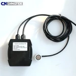 CNDingtek IOT Internet F520 wireless fuel level sensors non contact media ultrasonic liquid water level sensor for fuel system