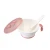 Collapsible snack cup baby silicone bowl with lid for baby food supplement silicone snack cup