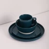 Color glazed mug bowl and plate wedding dinnerware sets ceramic china luxury dinner set