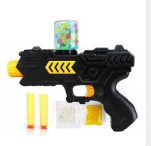 Colored Soft Bullet Gun Toys Pistol Water Crystal Guns Safety Paintball Launcher Water Beads Grow Toy For Kids TSLM2