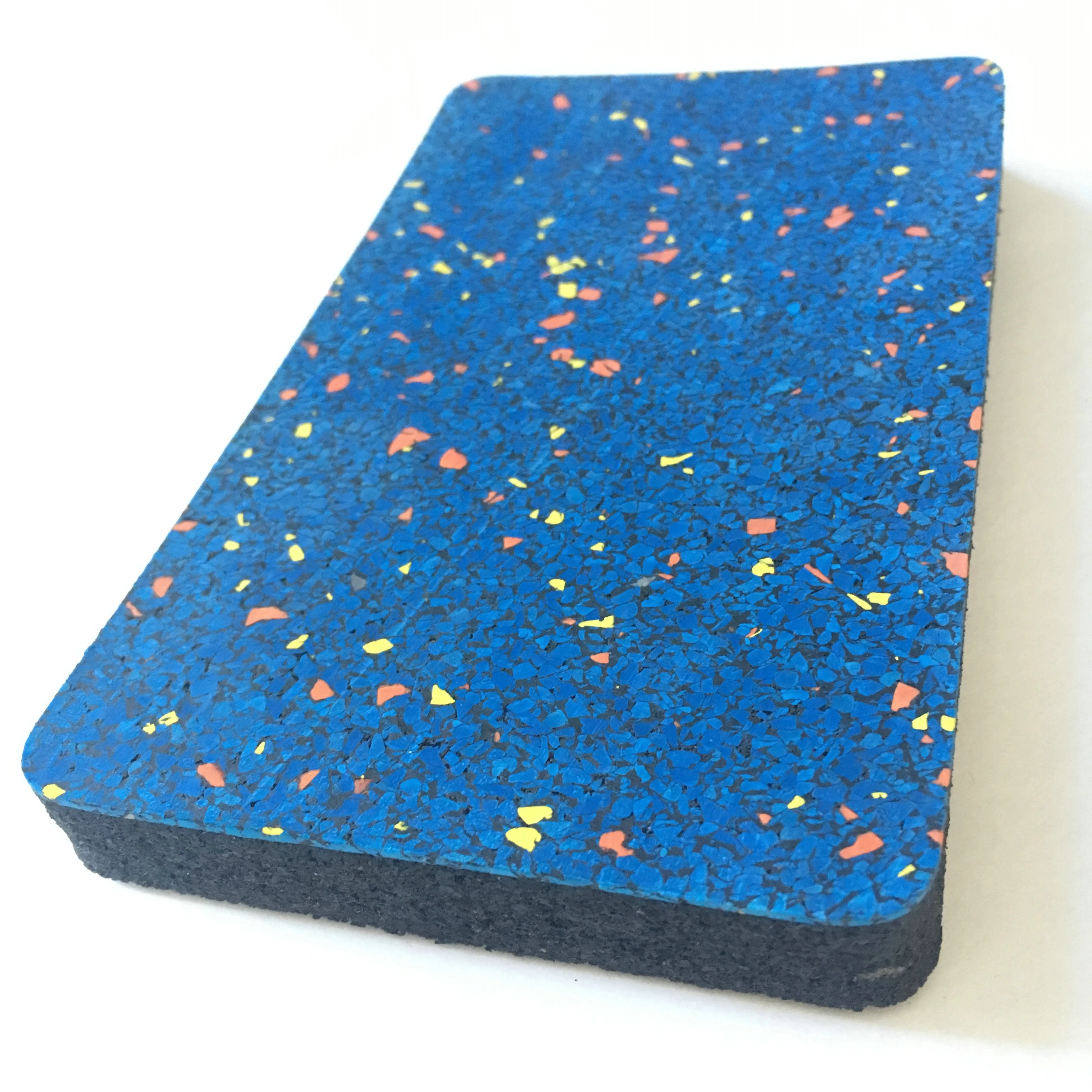 Colorful EPDM Rubber gym flooring tiles for all indoor gym fitness areas