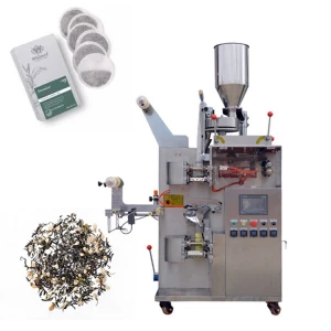 Commercial Automatic Small Round Shape Filter Sachets Tea Powder Bag Packing Coffee Pod Packaging Machine