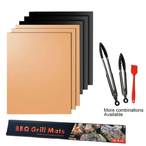 Competitive Price Non Stick Grill Mat Set,Bbq Grill Mat Oven Liner