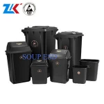 Conductive ESD antistatic wastebin dust trash can