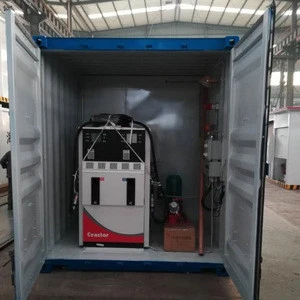 Container mobile fuel station