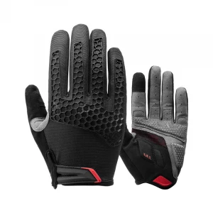 Coolchange KPU Wear-resistant Touch Screen Breathable Five Fingers Bicycle Riding Gloves Cycling Racing Gloves